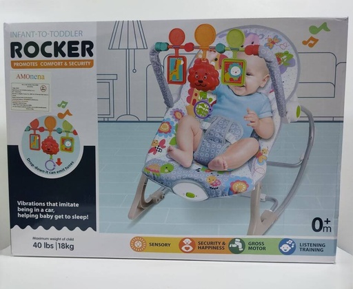 [68110 /68112 /68145 /68157] MECEDORA ROCKER CAJA AZUL