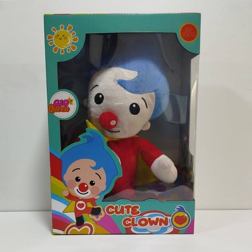 [88F4B-6] PELUCHE PLIM PLIM CUTE CLOWN