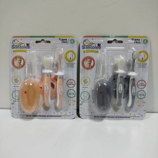 [ST-1058] SET CEPILLOS 4 PCS SANTOLEE