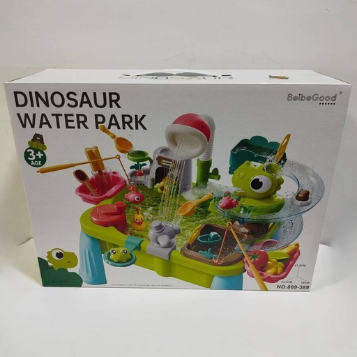 [889-389] MESA CON REGADERA DINOSAUR WATER PARK